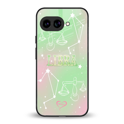 Libra Aura back phone cover | glass case for google pixel 10a