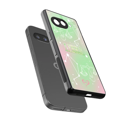 Libra Aura sleek google pixel 10a cover with tempered glass back and TPU edges