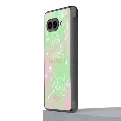 Libra Aura google pixel 10a mobile cover | shockproof glass phone case