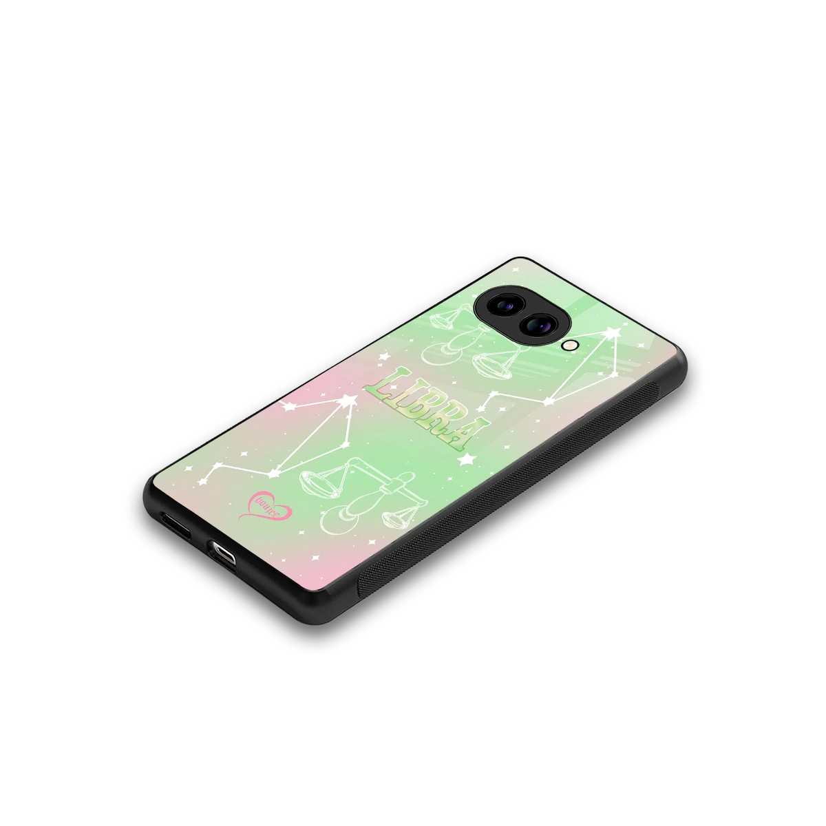 Libra Aura stylish phone case for google pixel 10a | glossy glass and slim fit