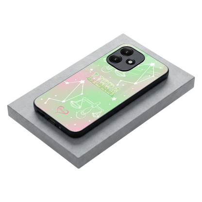 Libra Aura stylish phone case for redmi 12 5g | glossy glass and slim fit