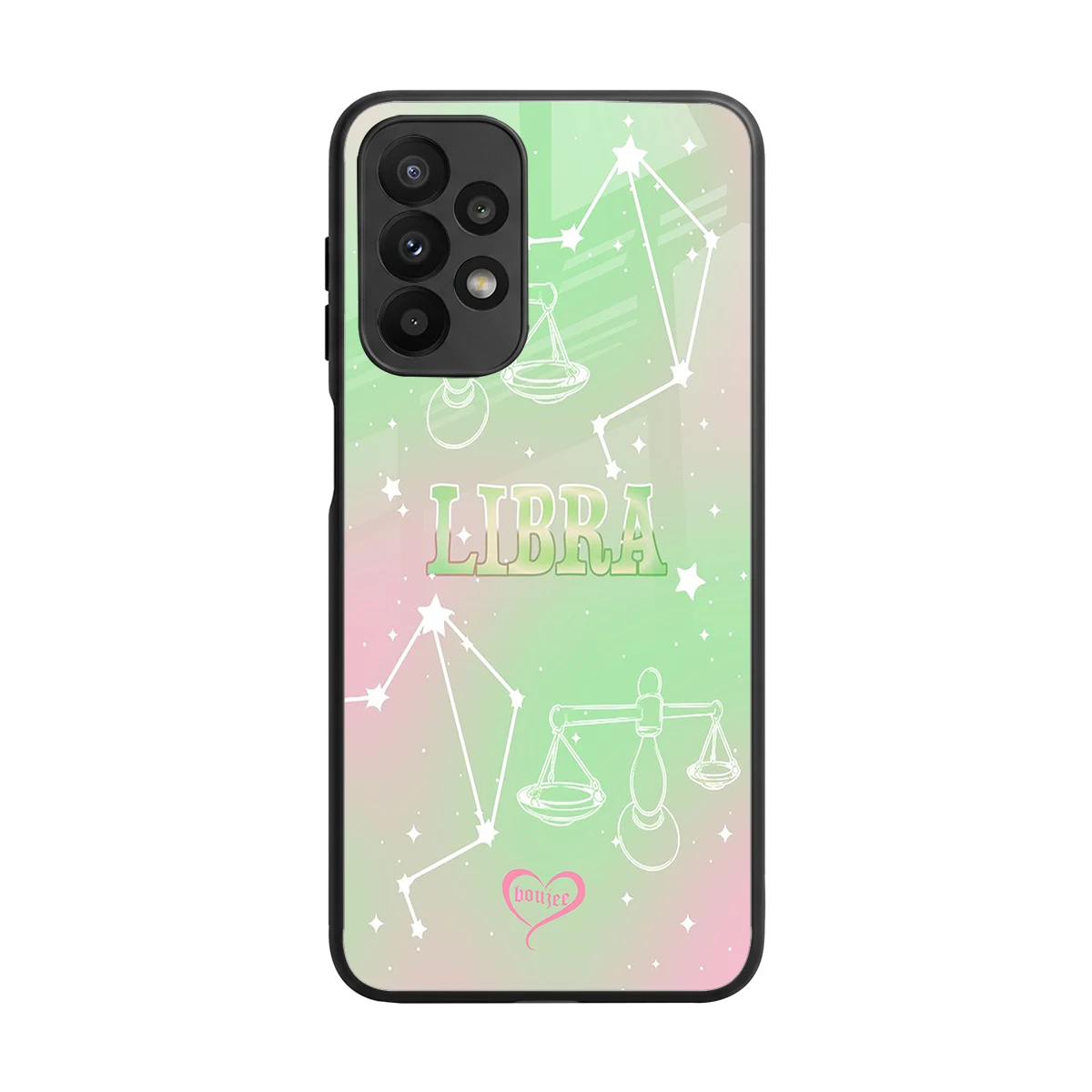 Libra Aura back phone cover | glass case for samsung galaxy a23