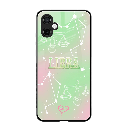 Libra Aura back phone cover | glass case for samsung galaxy a06 5g