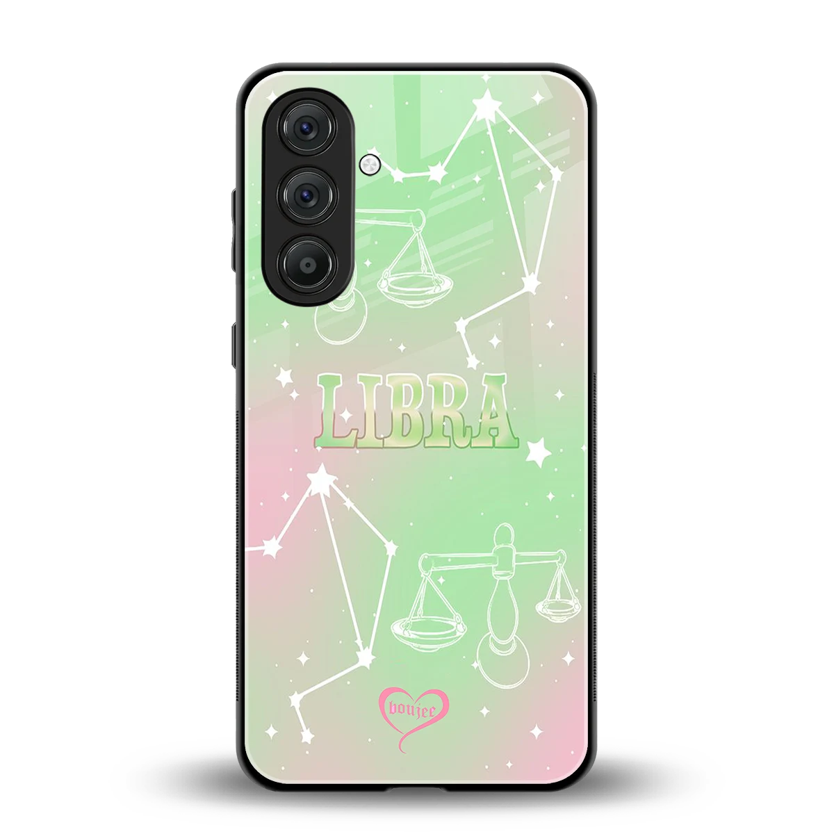 Libra Aura back phone cover | glass case for samsung galaxy m35 5g