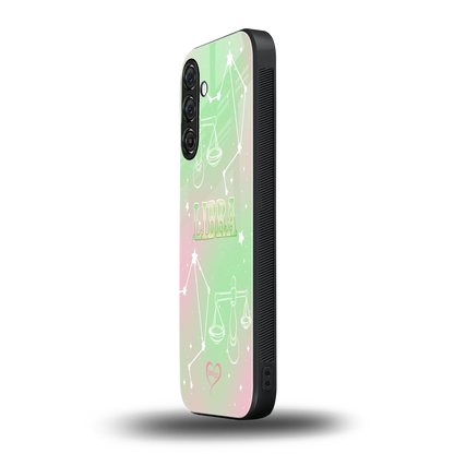 Libra Aura samsung galaxy m35 5g mobile cover | shockproof glass phone case