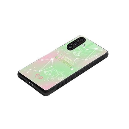 Libra Aura stylish phone case for samsung galaxy m35 5g | glossy glass and slim fit