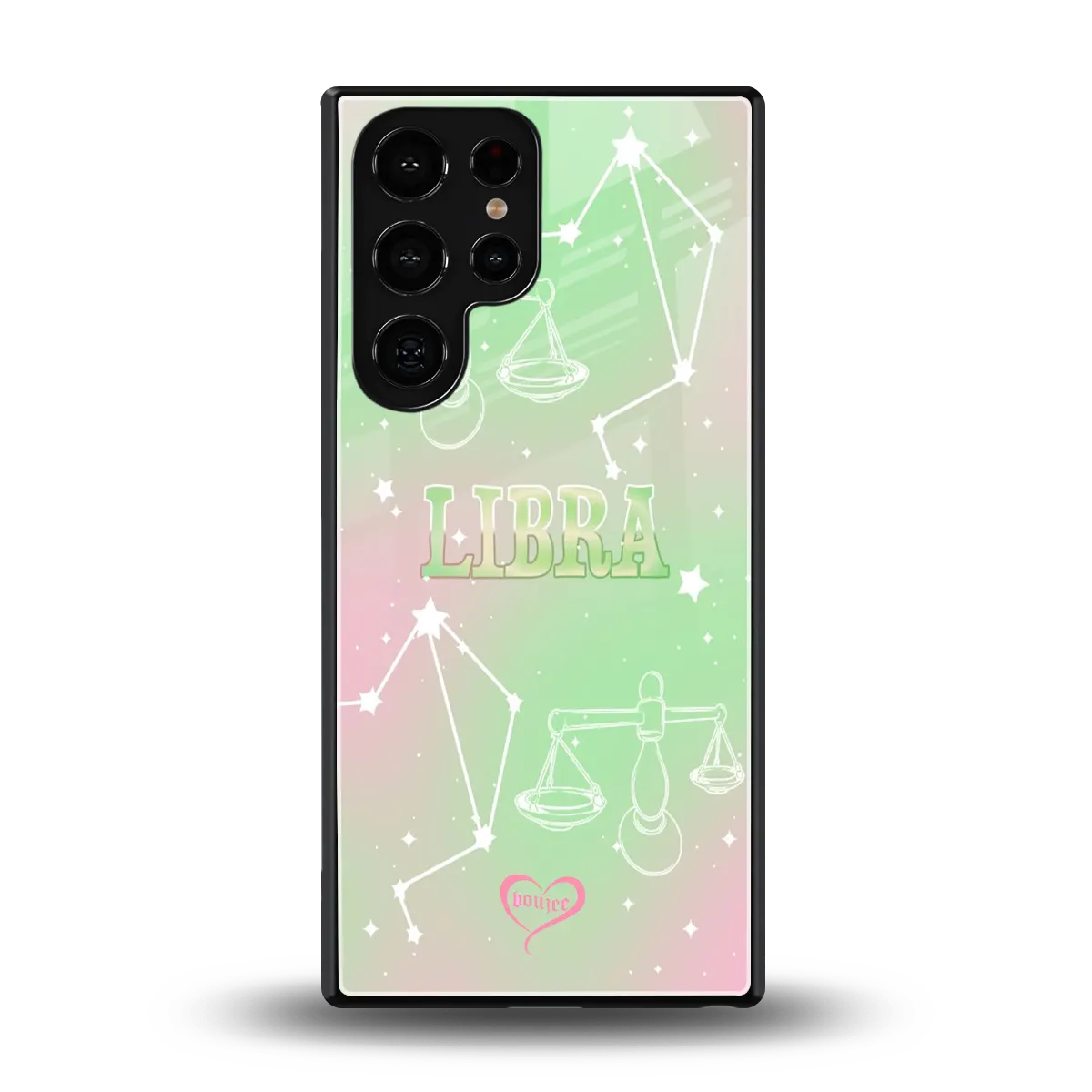 Libra Aura back phone cover | glass case for samsung galaxy s26 ultra