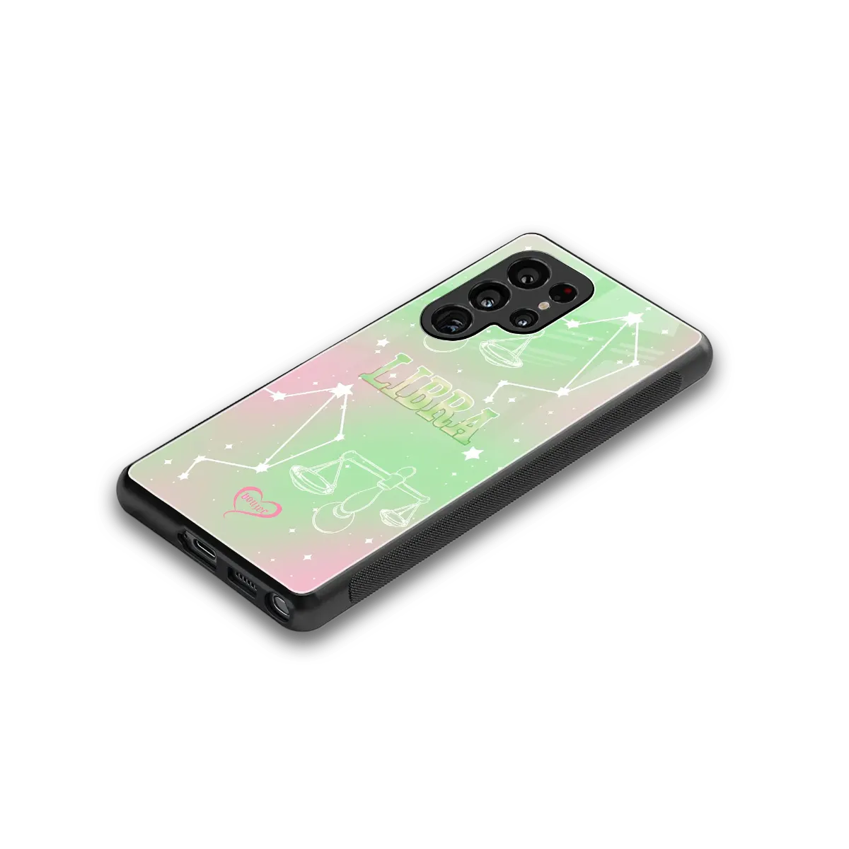 Libra Aura stylish phone case for samsung galaxy s26 ultra | glossy glass and slim fit