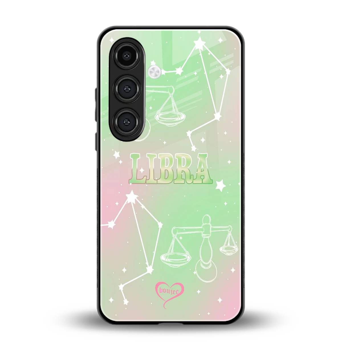 Libra Aura back phone cover | glass case for samsung galaxy s24