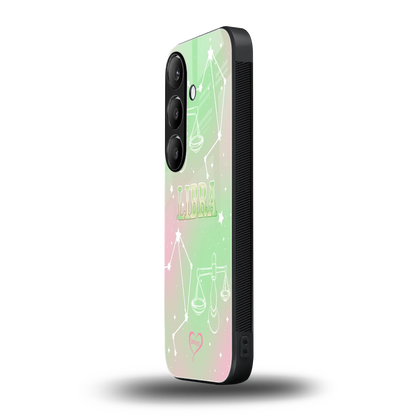 Libra Aura samsung galaxy s25 mobile cover | shockproof glass phone case
