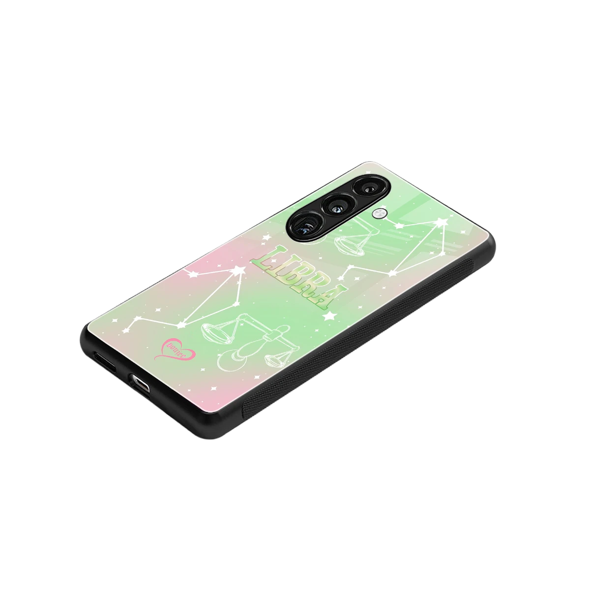 Libra Aura stylish phone case for samsung galaxy s24 | glossy glass and slim fit
