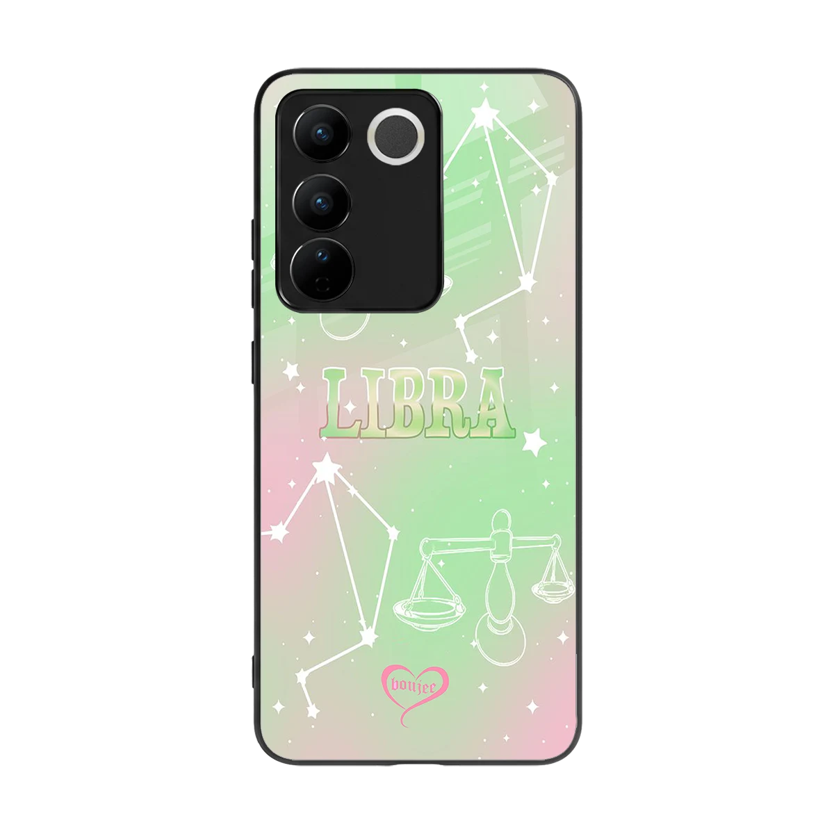 Libra Aura back phone cover | glass case for vivo v27 5g