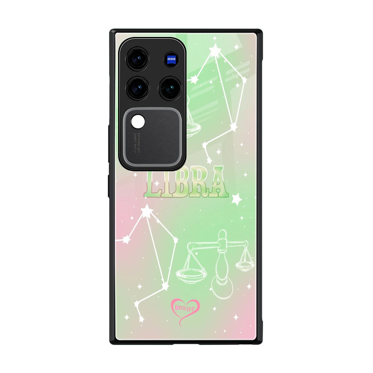 Libra Aura back phone cover | glass case forvivo v30 pro