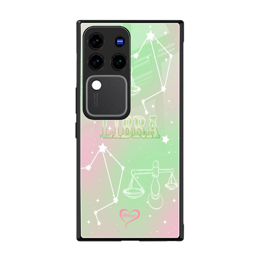 Libra Aura back phone cover | glass case forvivo v30 pro