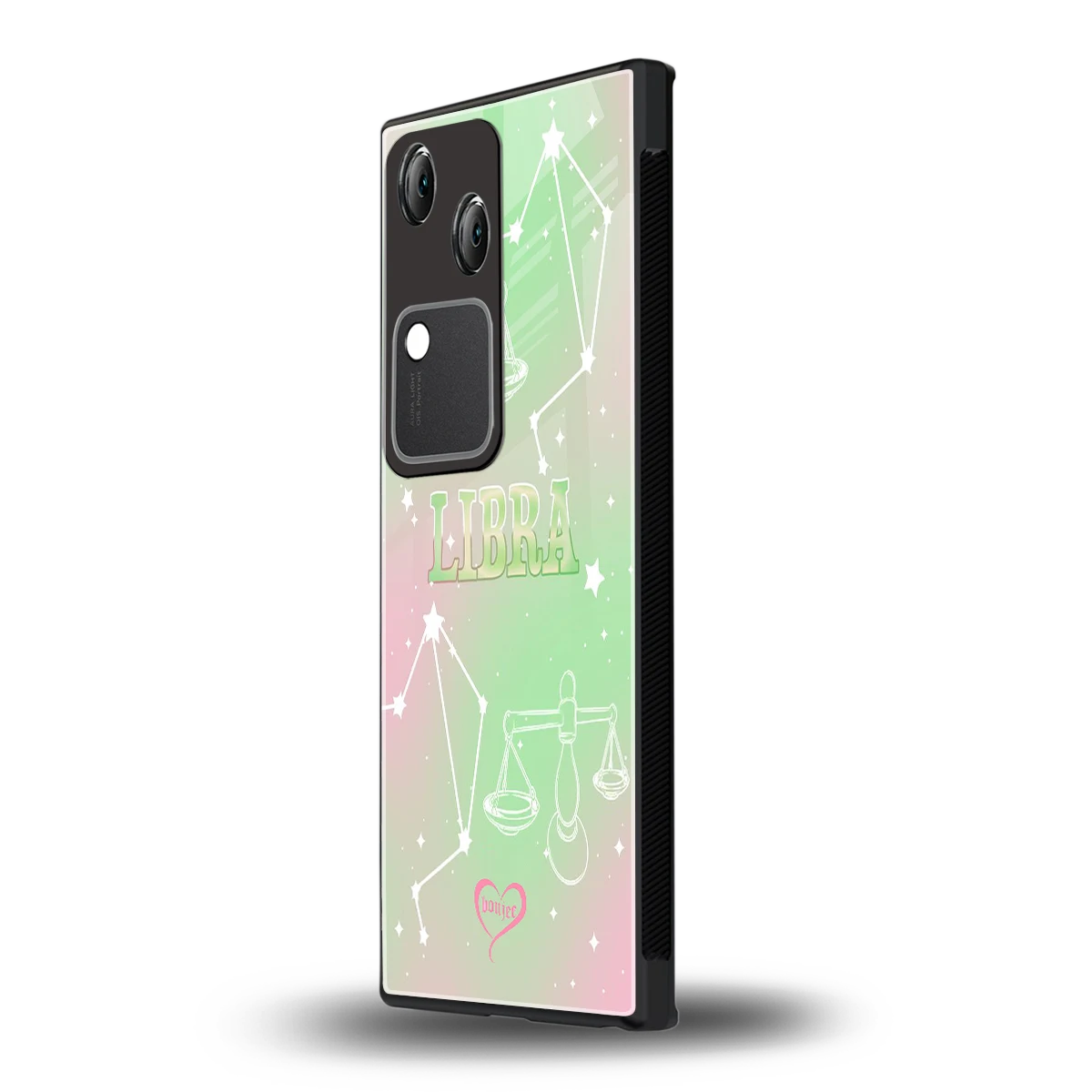 Libra Aura vivo v30 mobile cover | shockproof glass phone case