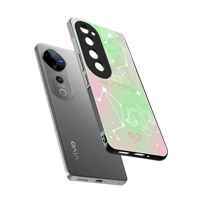 Libra Aura sleek vivo v40 pro cover with tempered glass back and TPU edges