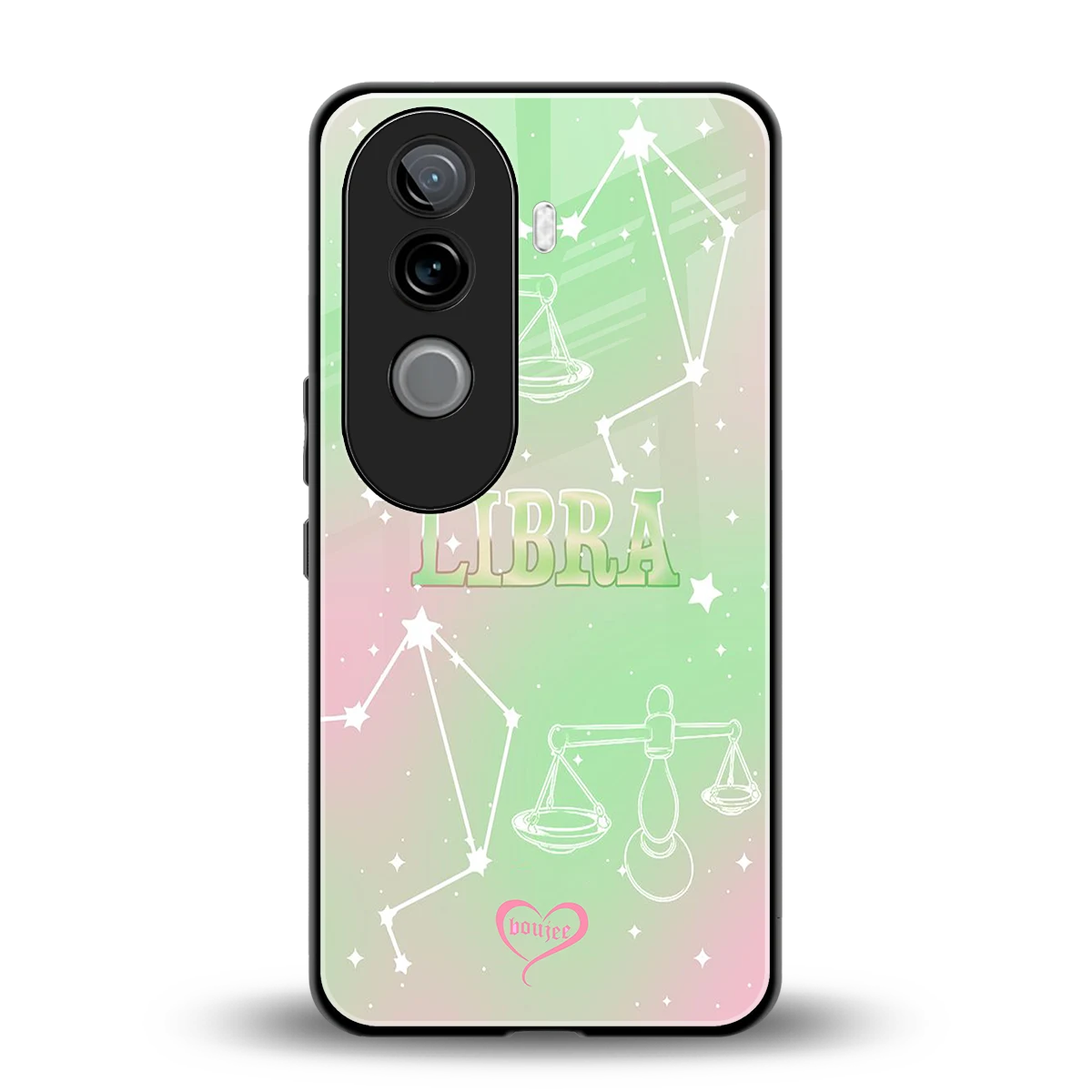 Libra Aura back phone cover | glass case for vivo v40e