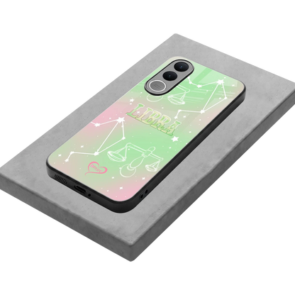 Libra Aura stylish phone case for vivo v70 fe | glossy glass and slim fit