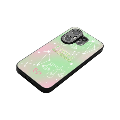 Libra Aura stylish phone case for vivo x200 fe | glossy glass and slim fit