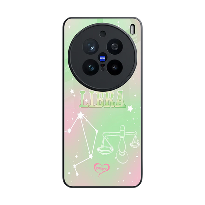 Libra Aura back phone cover | glass case for vivo x200 pro