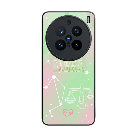 Libra Aura back phone cover | glass case for vivo x200 pro