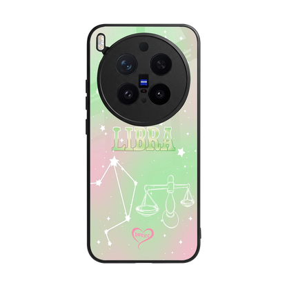 Libra Aura back phone cover | glass case for vivo x300 pro