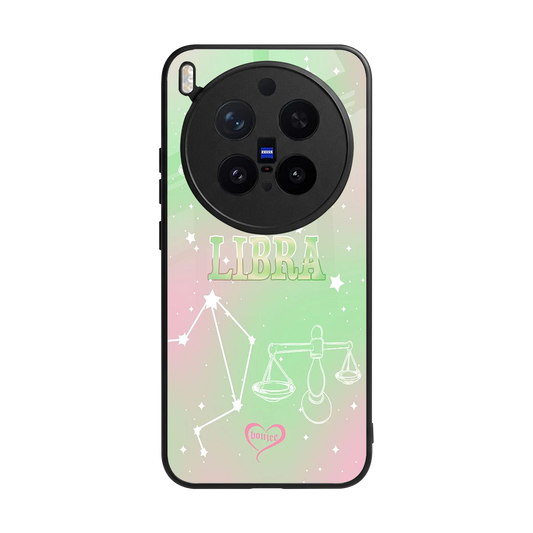 Libra Aura back phone cover | glass case for vivo x300 pro