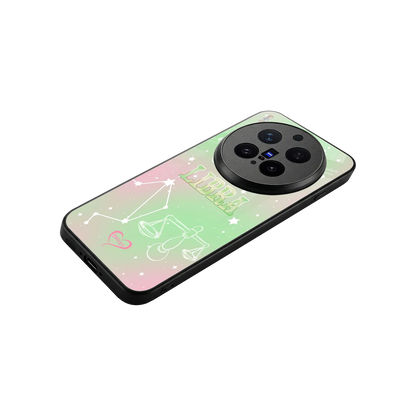 Libra Aura stylish phone case for vivo x300 pro | glossy glass and slim fit