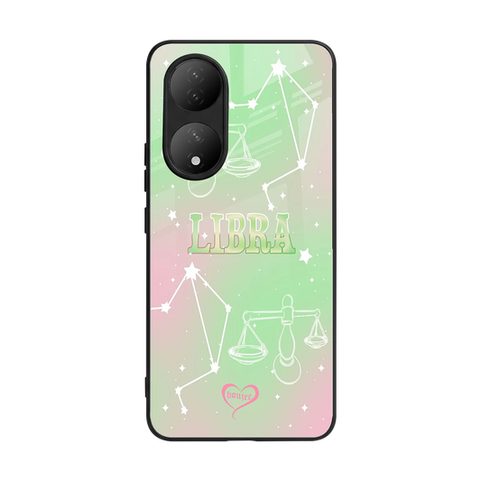 Libra Aura back phone cover | glass case for Vivo-y100