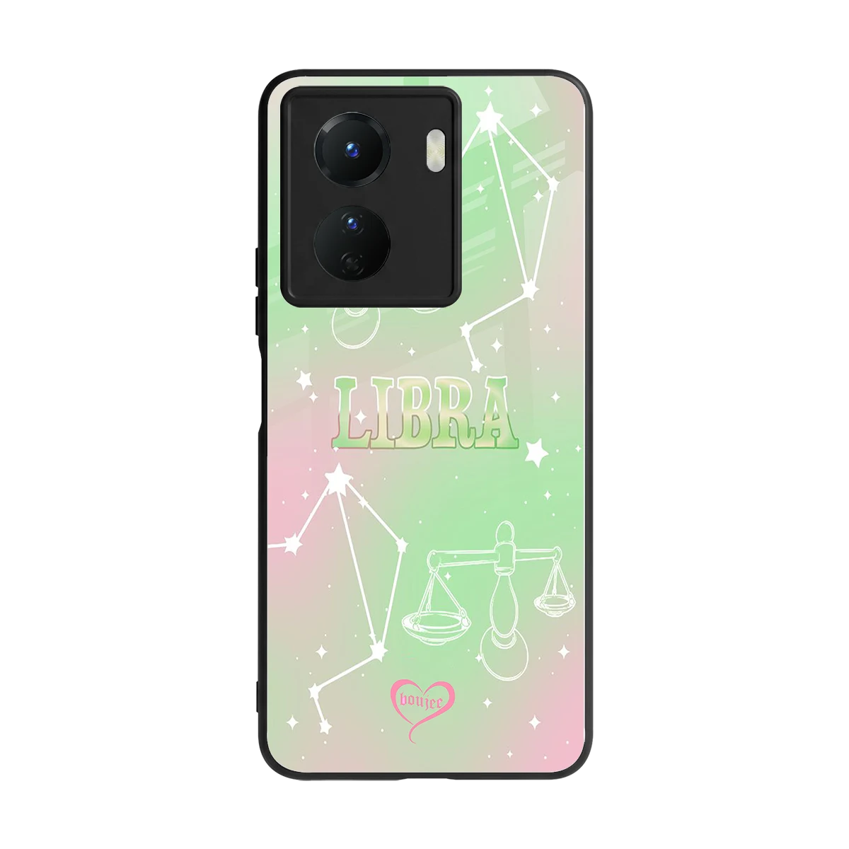 Libra Aura back phone cover | glass case for vivo y16