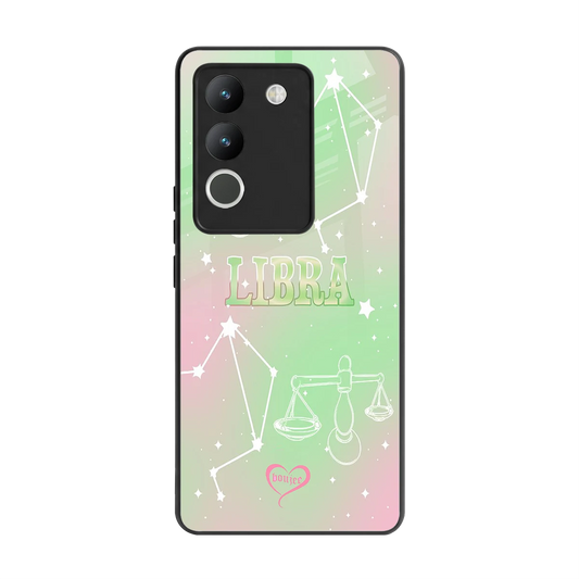 Libra Aura back phone cover | glass case for vivo y200 5g