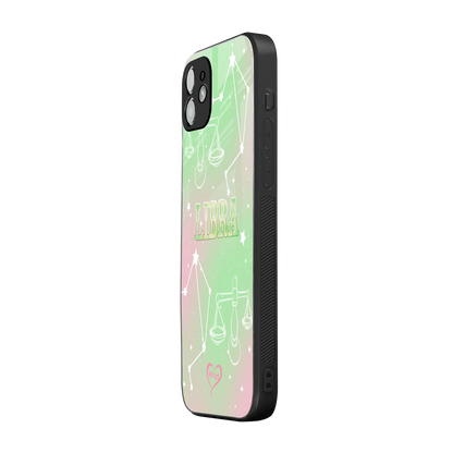 Libra Aura iphone 11 mobile cover | shockproof glass phone case