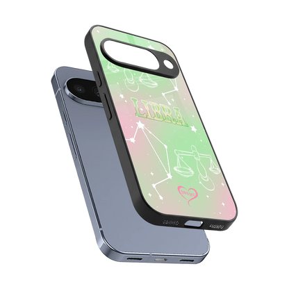 Libra Aura sleek google pixel 10 cover with tempered glass back and TPU edges