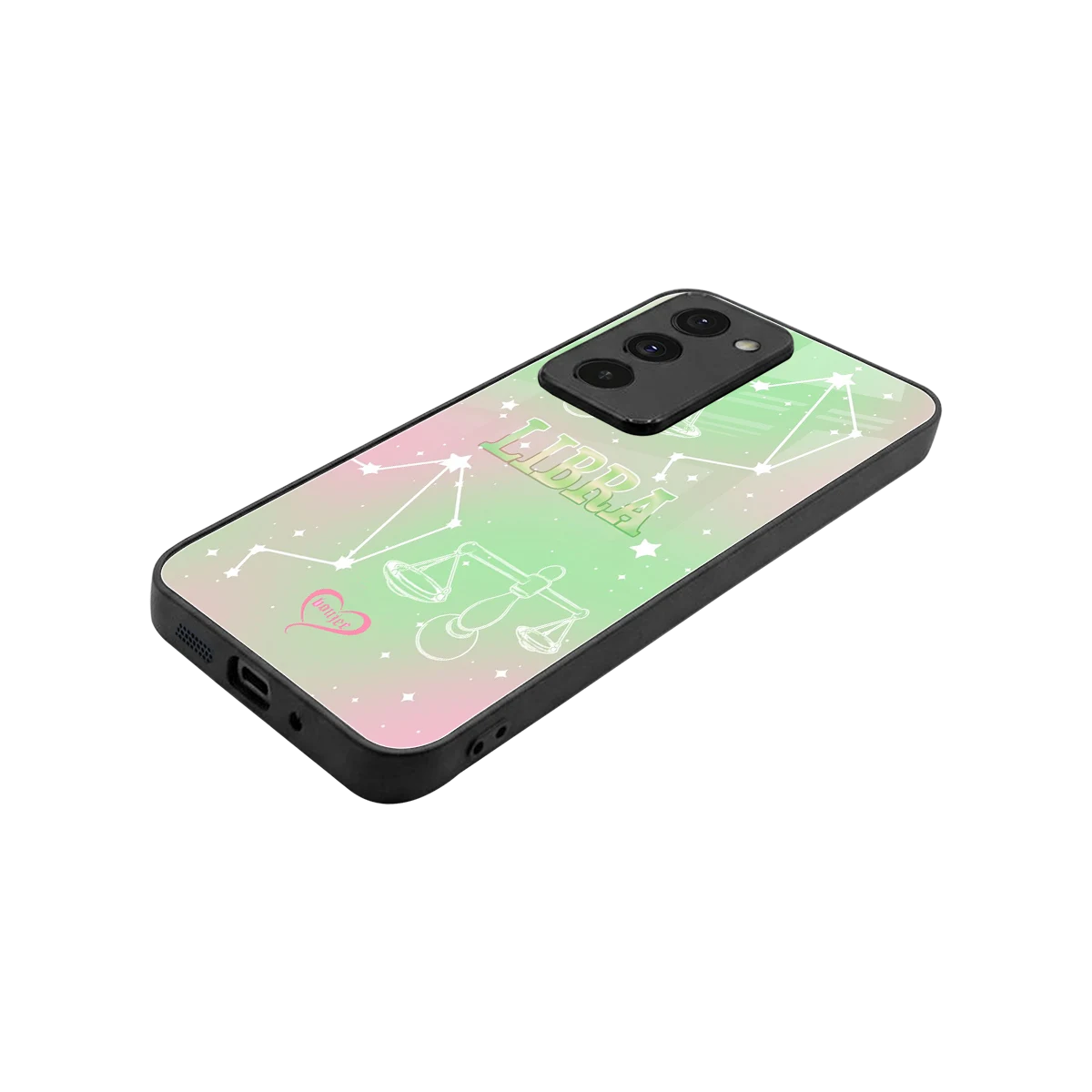 Libra Aura stylish phone case for redmi 15 5g | glossy glass and slim fit