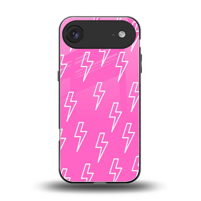 Lightning Pink back phone cover | glass case for iphone air