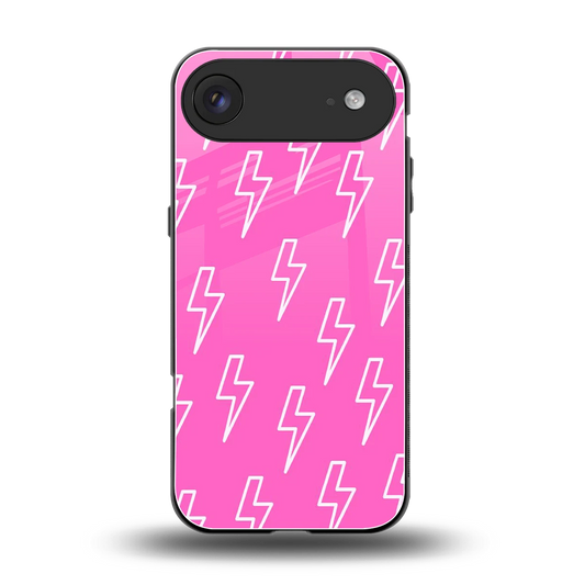 Lightning Pink back phone cover | glass case for iphone air