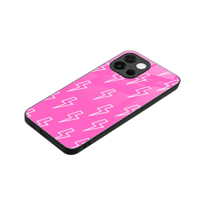 Lightning Pink stylish phone case for oneplus 13s | glossy glass and slim fit