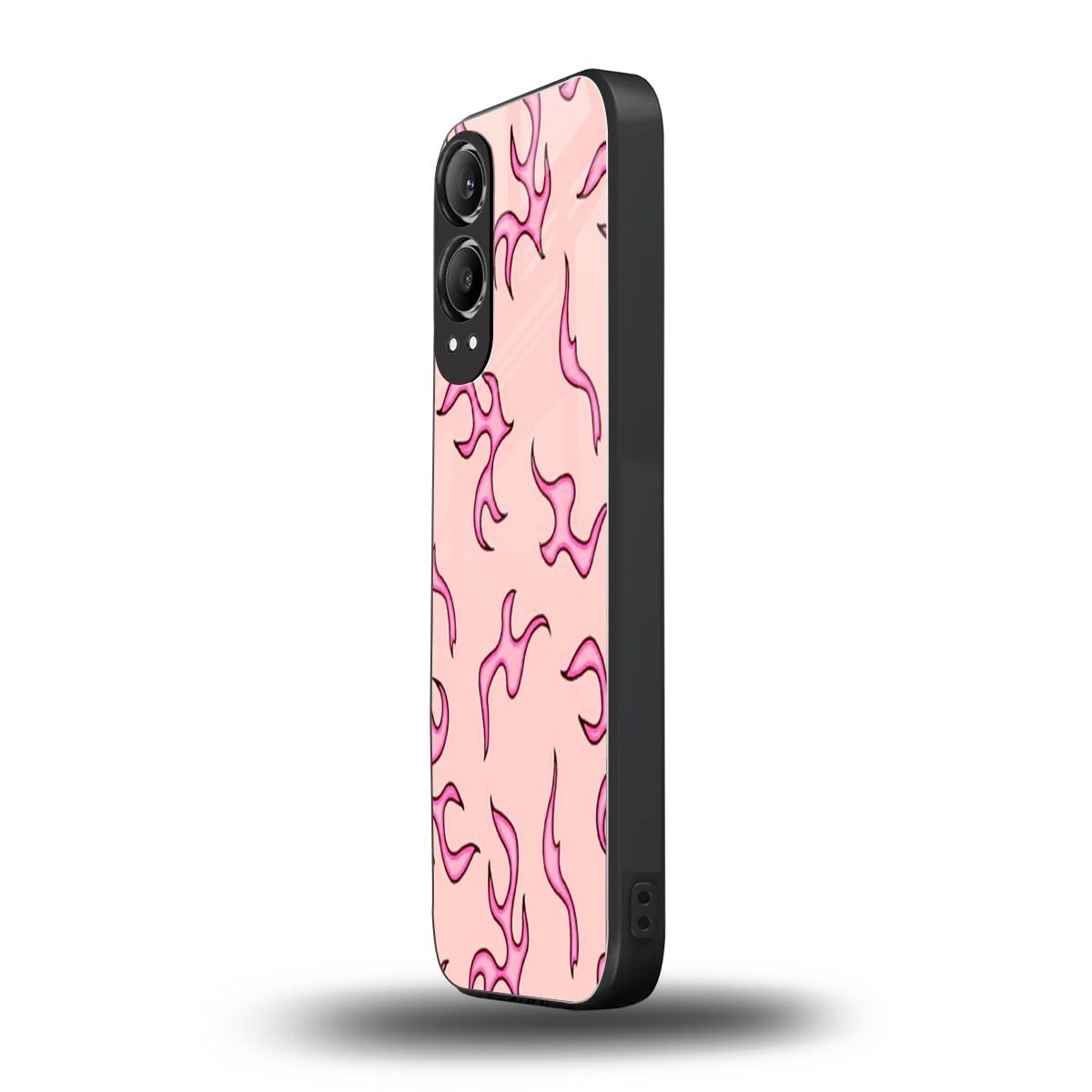 Lil Flames Pink oneplus nord ce 4 lite mobile cover | shockproof glass phone case