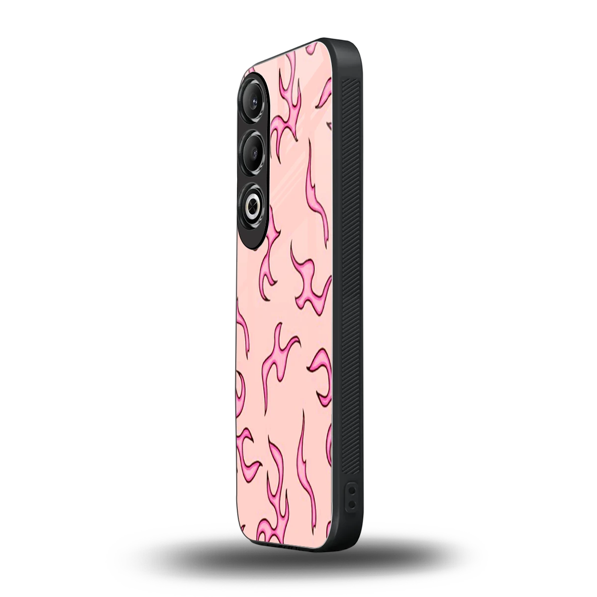 Lil Flames Pink oneplus nord ce 4 mobile cover | shockproof glass phone case