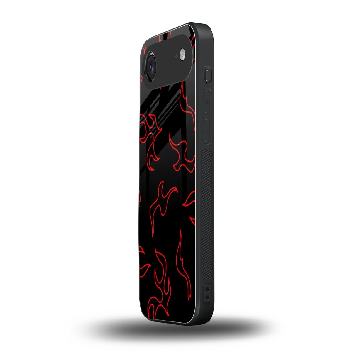 Lil Flames Red iphone air mobile cover | shockproof glass phone case