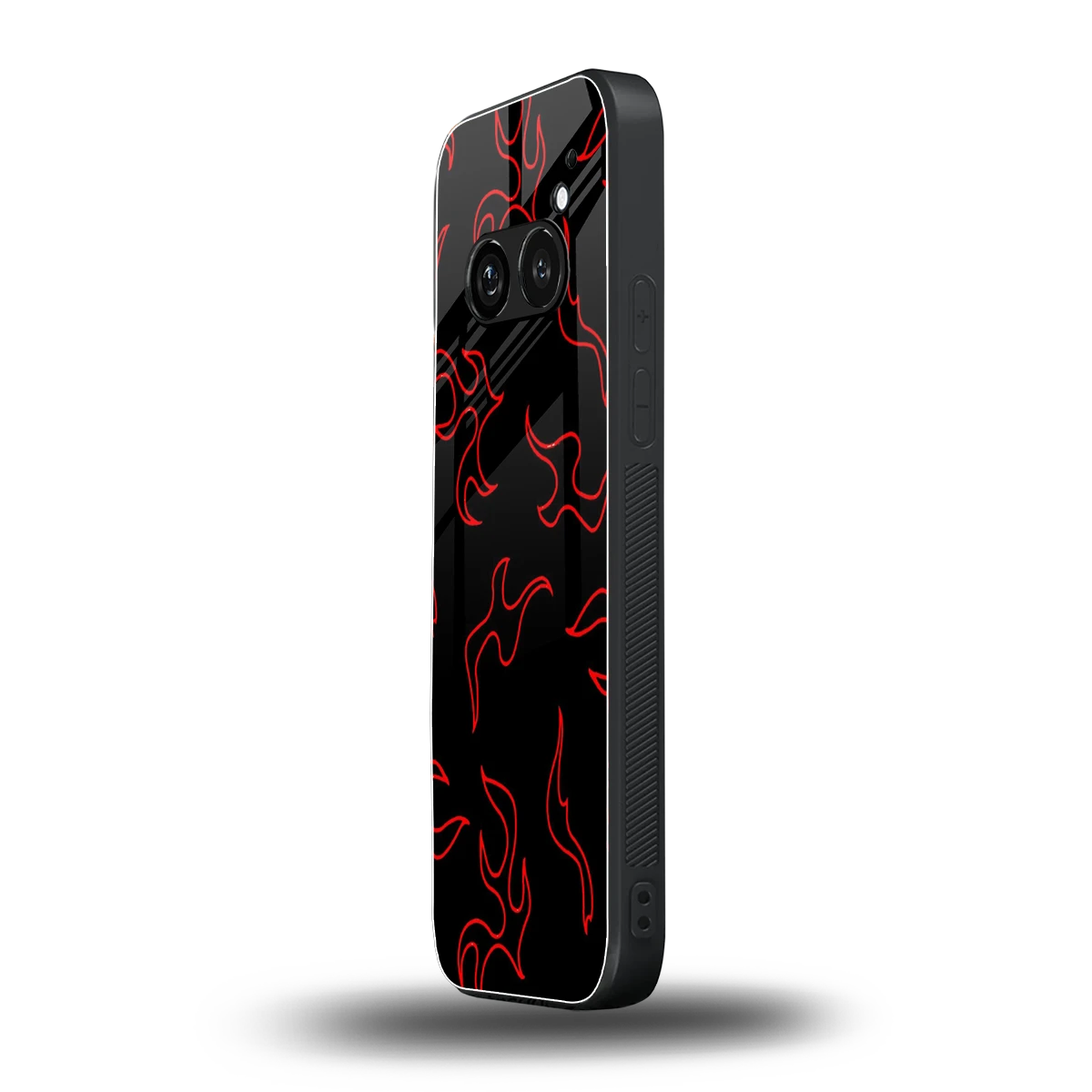 Lil Flames Red nothing phone 2a mobile cover | shockproof glass phone case
