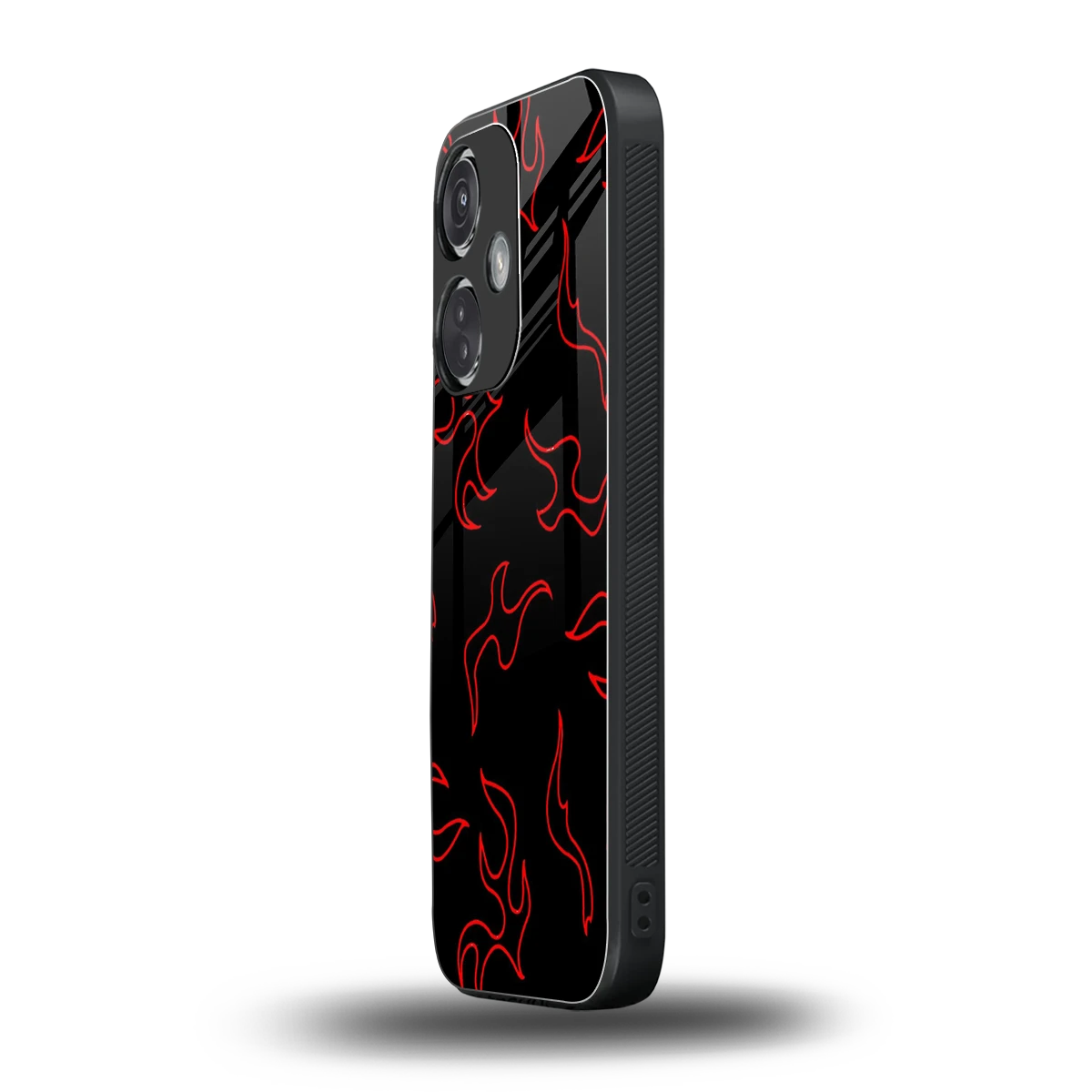 Lil Flames Red oneplus nord ce 3 mobile cover | shockproof glass phone case