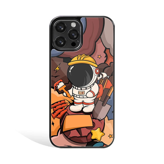 Premium Glass Back Mobile Phone Cover for iPhone, Samsung, OnePlus, Google Pixel, Redmi, Oppo, Vivo & Realme