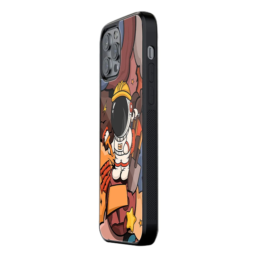 Trendy Glass Back Mobile Case for iPhone, Samsung, Redmi, OnePlus, Google Pixel, Motorola