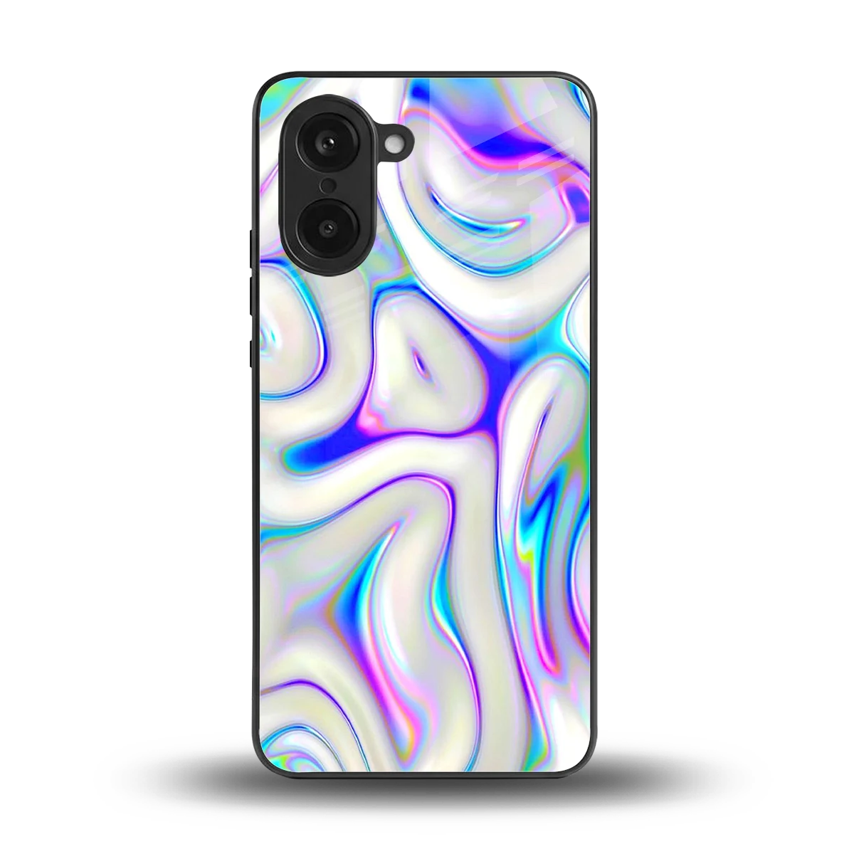 Lilac Drift back phone cover | glass case for oneplus nord ce5 5g