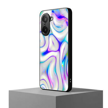 Lilac Drift oneplus nord ce5 5g mobile cover | shockproof glass phone case