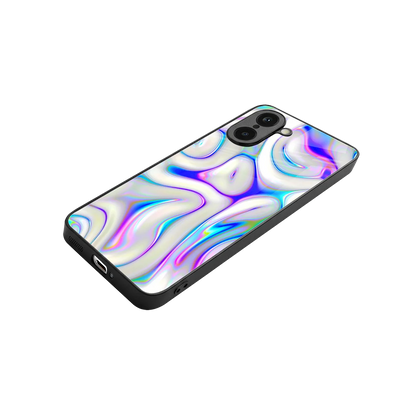 Lilac Drift stylish phone case for oneplus nord ce5 5g | glossy glass and slim fit