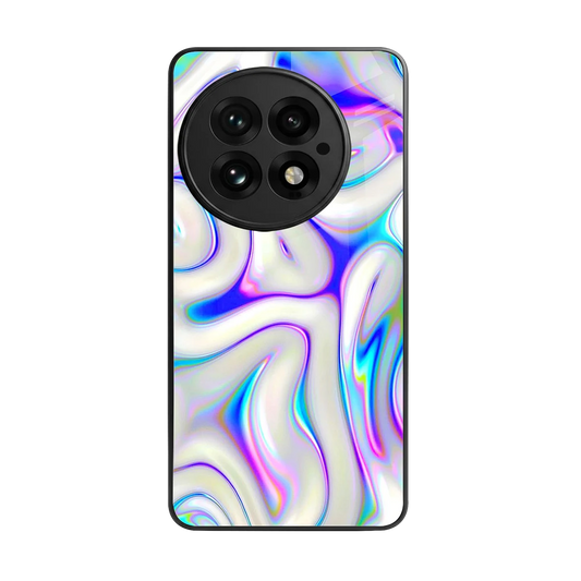 Lilac Drift back phone cover | glass case for oneplus 13