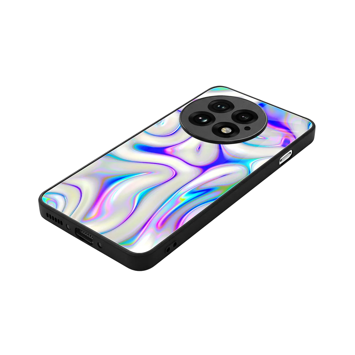 Lilac Drift stylish phone case for oneplus 13 | glossy glass and slim fit