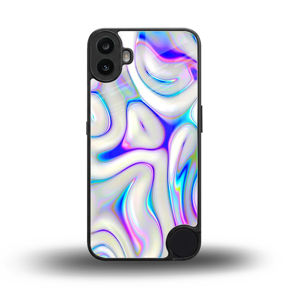 Lilac Drift back phone cover | glass case for cmf nothing phone 1